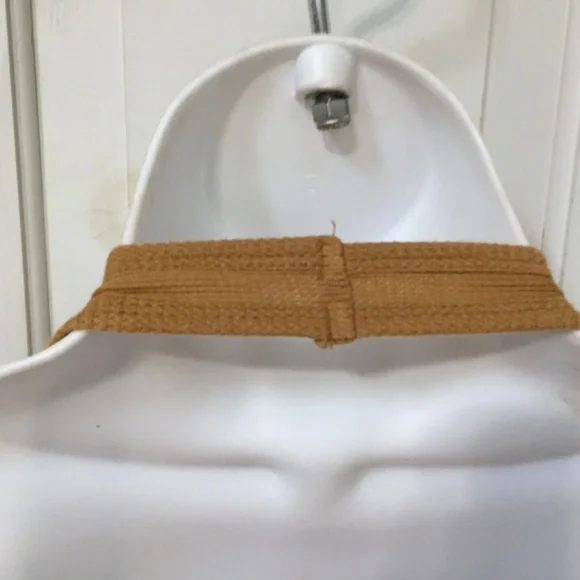 Anthropologie We the Free Tan Ribbed Halter Tank Top - Picture 14 of 14